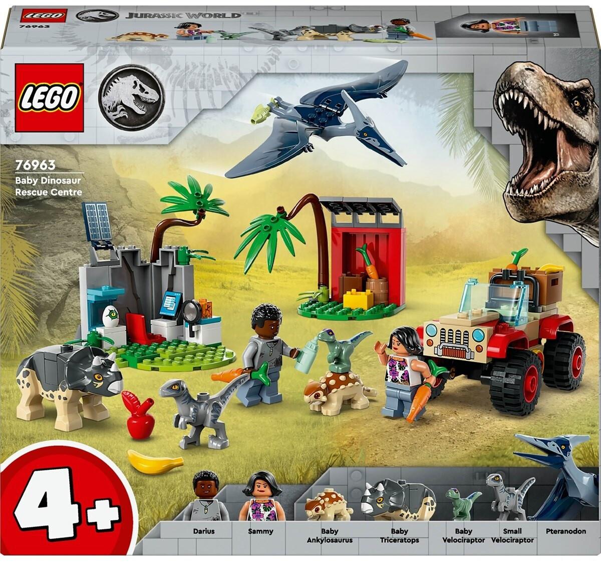 

LEGO конструктор Jurassic World – Спасательный центр для малышей динозавров (76963)
