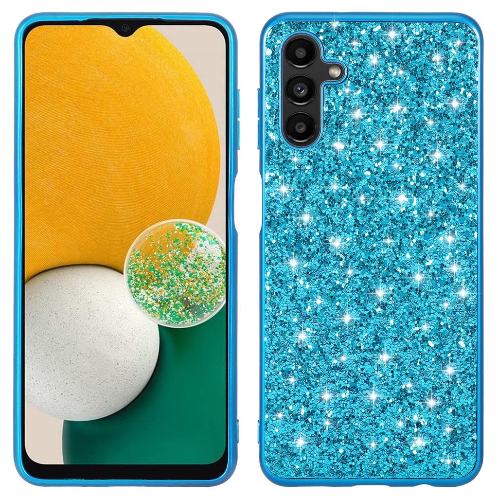 Etui na Samsung Galaxy A16 5G/4G TPU+PC Brokatowe Połyskujące Tylne Etui na Telefon