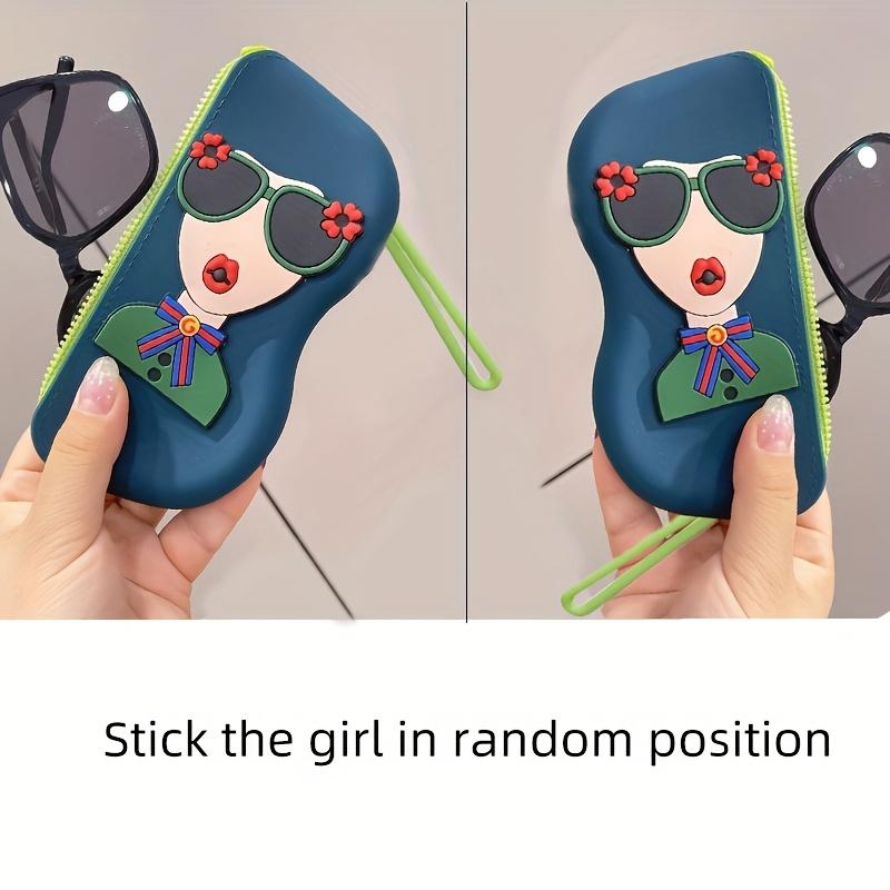 Silicone Glasses Bag Small Items Bags Waterproof Eyeglasses Box Cosmetic Coin Bag Dustproof Multifunctional Storage Bags