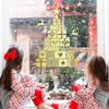 Christmas Happy Christmas Gift Decorations Golden Christmas Tree Static Stickers For Glass