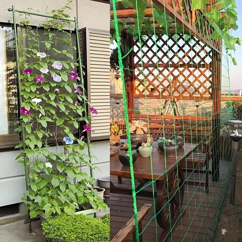 High-quality Garden Climbing Netting Strong PE Plant Trellis for Climbing Plants Loofah Morning Glory Flowers Cucumber Vine
