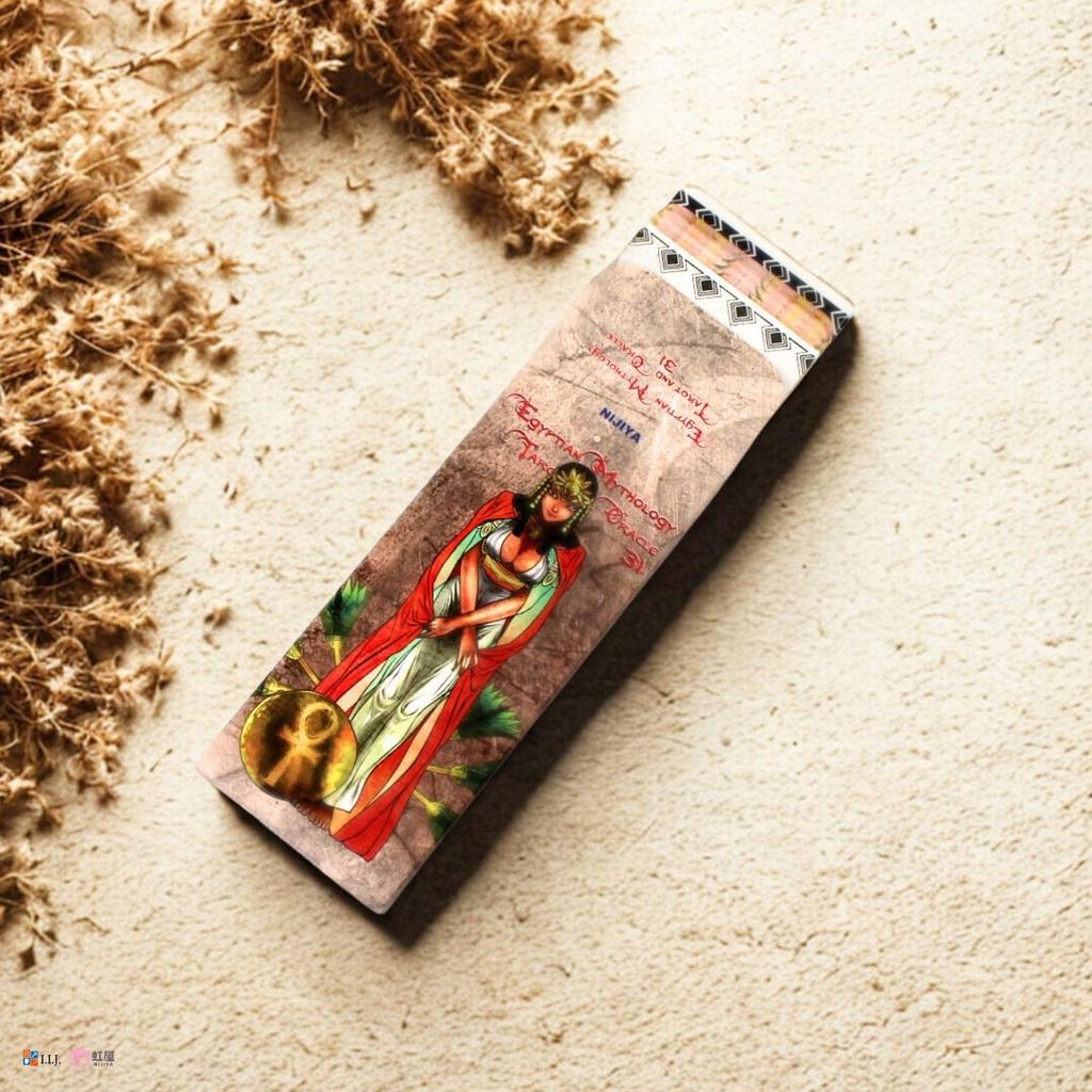 I.I.J Egyptian Mythology Tarot & Oracle Tarot Cards, 31 Cards, Tarot Reading, Japanese Instruction Manual Included, Authentic Product