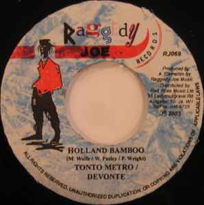 7inch Record TANTO METRO & DEVONTE - Holland Bamboo RJ069 Raggedy Joe Rec 2003 Jamaica Reggae, Ska & Dub Used