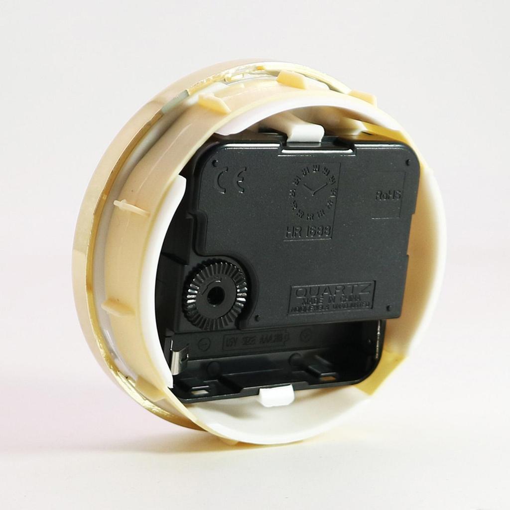 Quartz Clock Insert Digital Classic Bell Head Silent for Office Home School