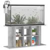 VidaXL Aquarium Stand Concrete Grey 120x40x60 Cm Engineered Wood 833595