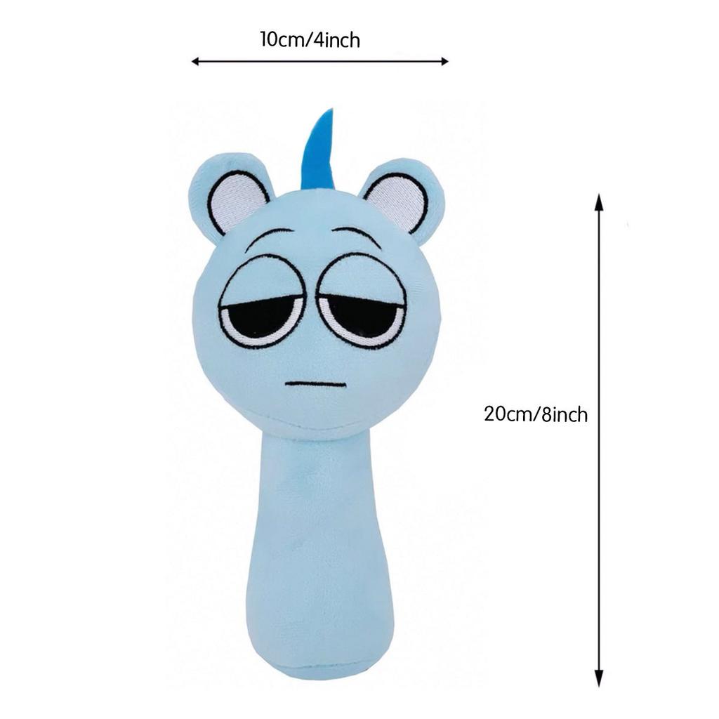 Sprunki Plush Toys Oren Pinki Wenda Mr.Computer Owakcx Jevin Tunner Mr.Tree Christmas Birthday Gifts for Adult Kids 8inch