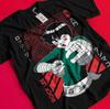 Rock Lee T-Shirt Naruto Tshirt Jiraya Shirt Madara Kakashi Itachi Uchiha Gaara AA24