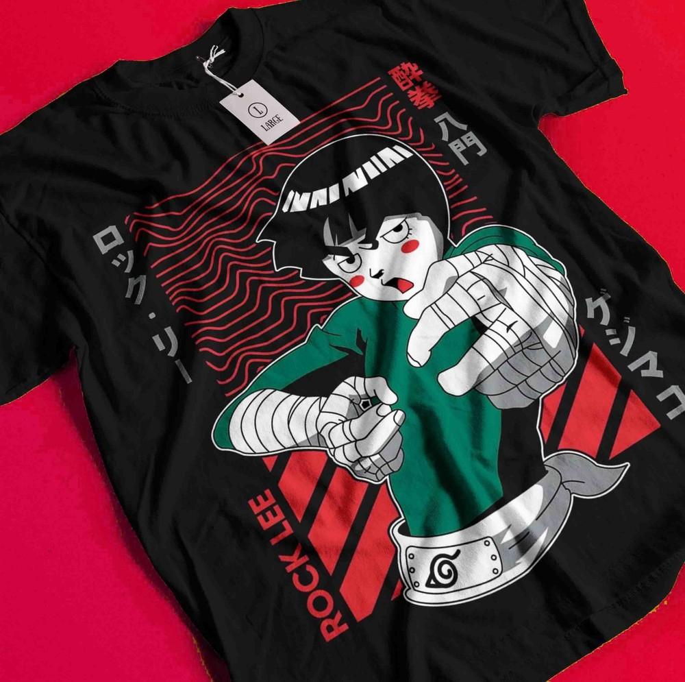 

Футболка Рок Ли Футболка Наруто Футболка Джирайи Футболка Мадары Какаши Итачи Учихи Гаары AA24 4XL