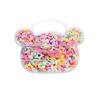 1Set Colorful Acrylic Loose Spacer Beads Crafts for DIY Cute Friendship Bracelet Necklace Jewelry Making Accessories Kits