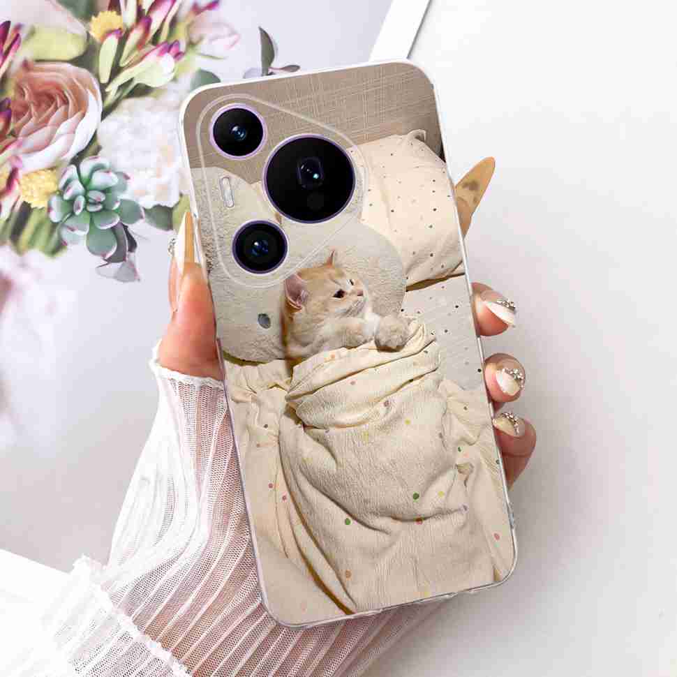 For Huawei Pura 70 Pro HBN-LX9 Case Luxurious Pattern Butterfly TPU Back Cover For Pura 70Pro+ 70 Pro Plus HBN-AL10 Phone Shell