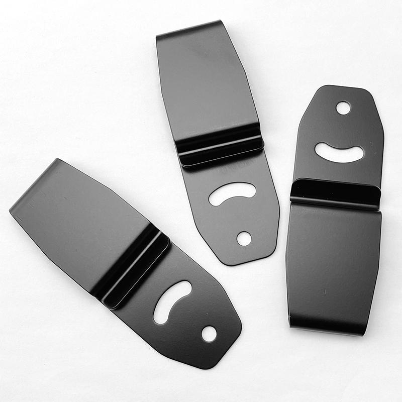 1 Stück Edelstahl-Holsterclips KYDEX-Scheide-Taillenclip Zubehör Messerscheiden-Rückenclip Scheide Tragetaschenclip