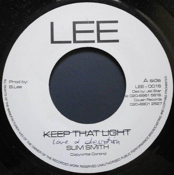 7inch Record SLIM SMITH Love Devotion One Fine Day LEE0016 Lee UK Reggae Ska Dub Used