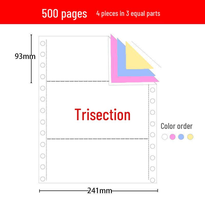 Multi-part Computer Print Paper: One, Two, Three, Four, Five-Part; Includes Delivery Note and Receipt Forms