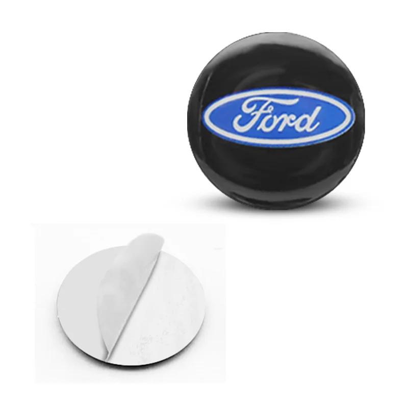 4pcs Car Styling Door Lock Sticker Keyhole Anti-blocking Protection for Ford Focus 2 3 MK2 MK3 Mondeo Fiesta Ranger Mustang Kuga