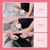 LED Display Electric Warm Waist Belt 4 Gear Massage Vibrating Abdominal Massager  Body Shaping