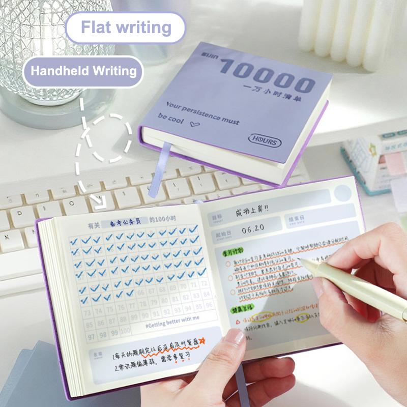 Self-Discipline Checklist Notepad Pocket Diary 10000 Hours  Notebooks Portable Notebook Office School Stationery Supplies