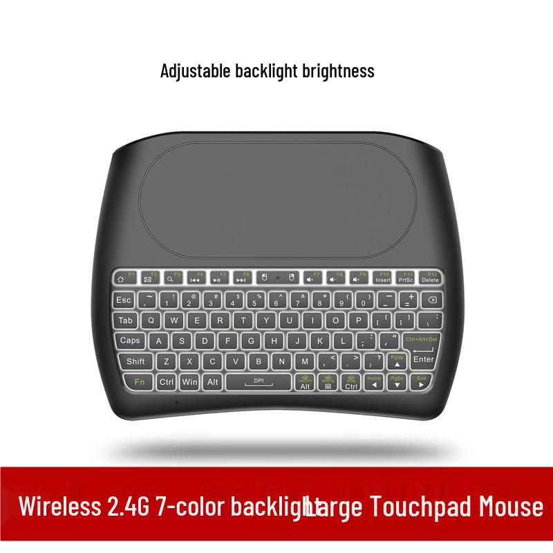 Mini Dual-Mode 2.4G Bluetooth Wireless Keyboard & Mouse for Laptop, Projector, Set-top Box