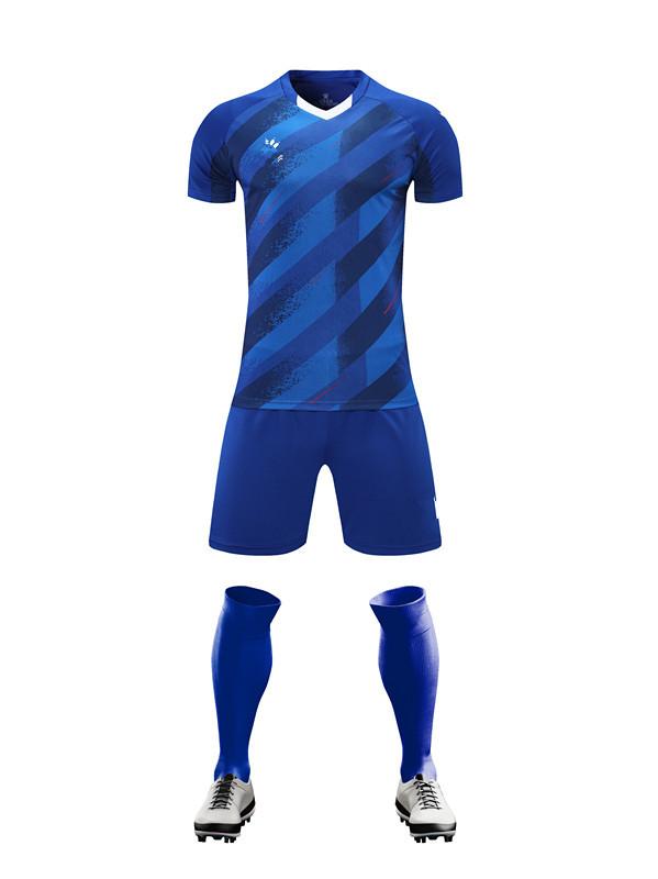 Training clothes Men and women Children Adult breathable quick-drying short-sleeved set Sports football jersey