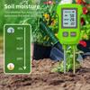 Handheld Soil Detector 3 in 1 Soil PH Humidity Temp Meter LCD Backlight Digital Soil Analyzer Accuracy Soil Moisture Meter
