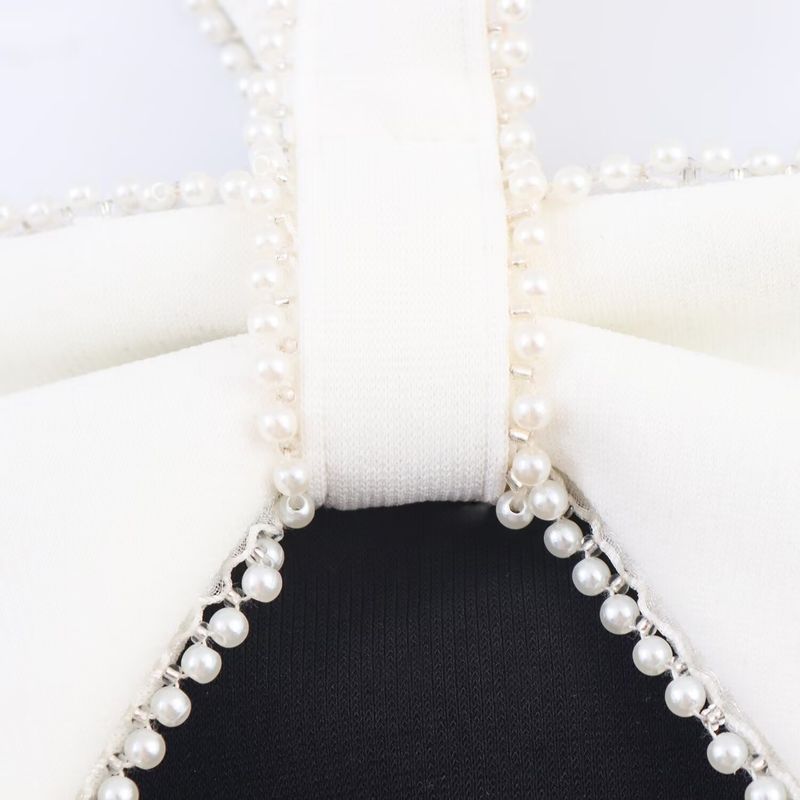Kaslead New Women Clothes Western Style Fashion Bowknot Decoration Elastic Midi Dress 5584121
