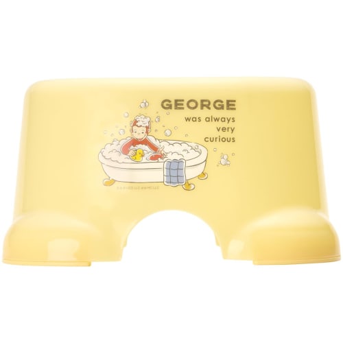 Skater Children's Bath Chair Bath Chair Curious George Width 25 x Depth 20 x Height 13.5 cm BS24N-A