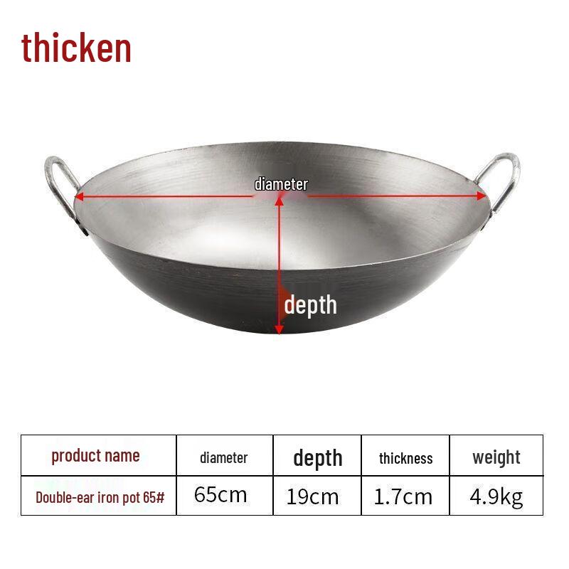 Deberlang Cast Iron Wok