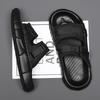 2025 New Product Men Step On Shit Feeling Large Size Summer Non-slip Beach Wear Casual One-word Drag Hundred Tower Cool Slippers
