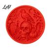 Creative Holiday Yard Ornaments Silicone Stepping Stone Mold for Halloween DIY Garden Pathway Flexible Reusable Casting Gardening Gift Ideas Concrete