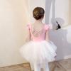 Sleeveless Ballet Costume Dress Cross Strap Gymnastics Dance Leotard Ballerina Fairy Dress  Grading