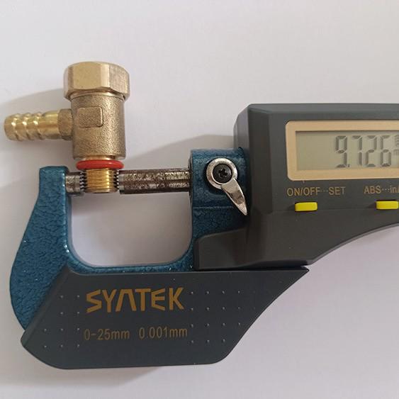 Soupape de surpression OPV réglable pour machine à café, filetage G1/8