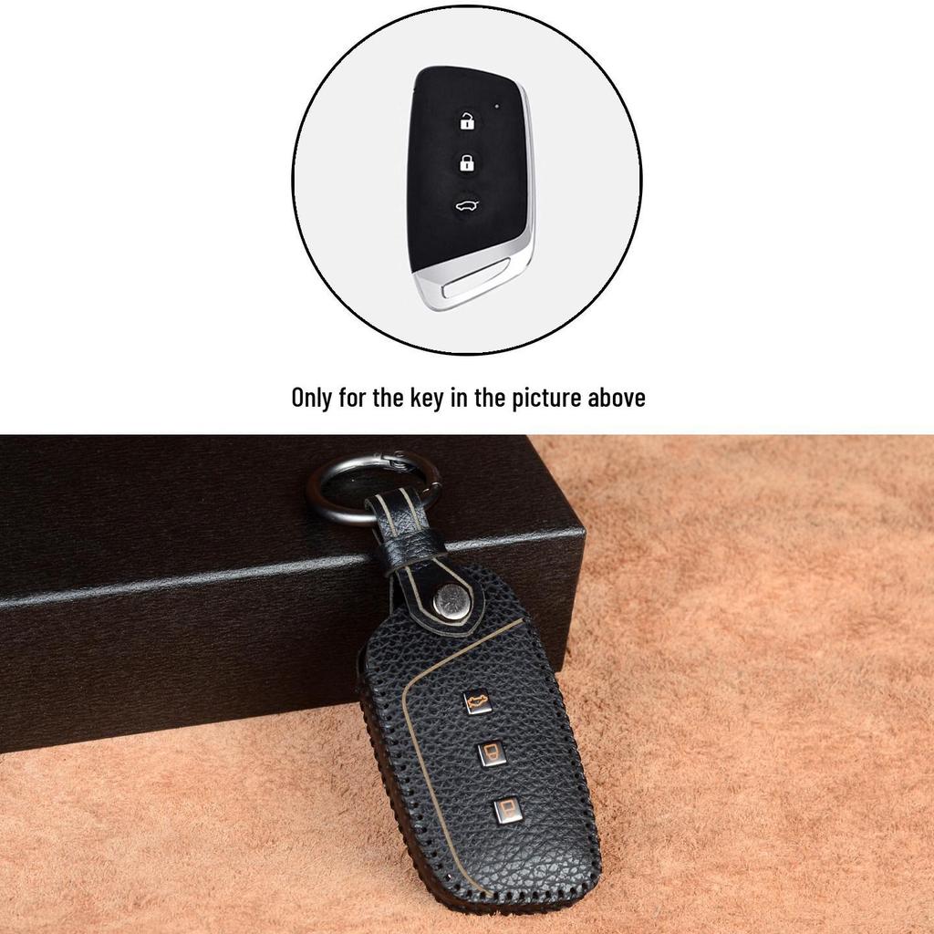 MG6, Roewe 5, MG 5, Scorpio, MG 3, ZS, HS Premium Leather Key Case - Unisex Key Shell