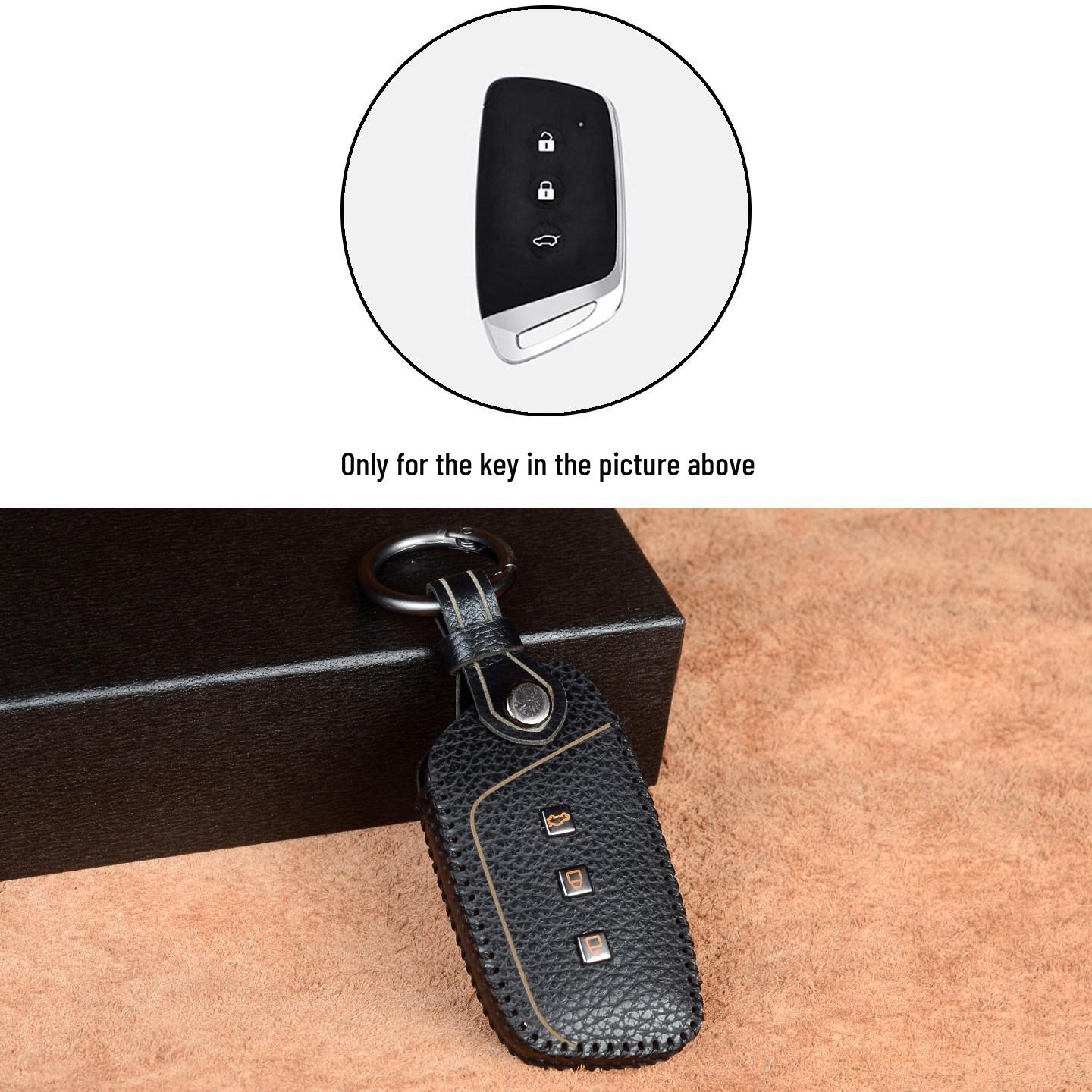 MG6, Roewe 5, MG 5, Scorpio, MG 3, ZS, HS Premium Leather Key Case - Unisex Key Shell
