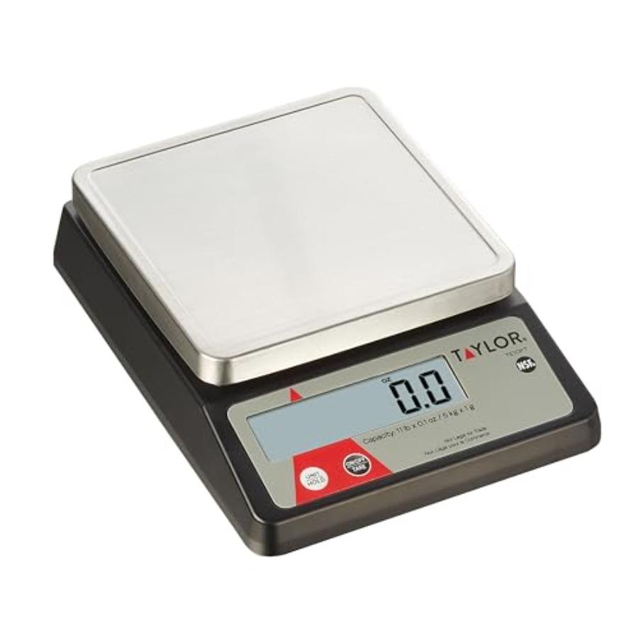 

TE10FT 11-Pound Commercial Digital Portion Control Scale 11 lb 5 kg in 0.1 oz (1 g) Food and Cooking Scale Tare and Hold Functi United States