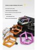 Carbon Guest CNC Colorful Aluminum Bike Pedals with Bearing Axle for Mountain and Off-Road Biking