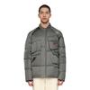 Li Ning Runway Series Loose Mid-Length Warm Sports Down Jacket Men Jacket Gray AYMR067-2