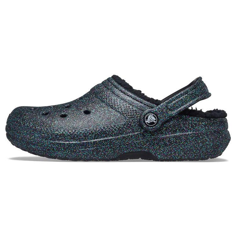 Crocs Classic Clog Comfortable Versatile Slide Sandals Women Footwear Black 205842-9BD