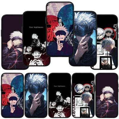 Phone Case for Samsung Galaxy S25 S24 S23 iPhone 16 15 Xiaomi Redmi Note 14 13 12 16E X Pro Max OPPO Moto Huawei Gojo Satoru Jujutsu Kaisen Cute Cover