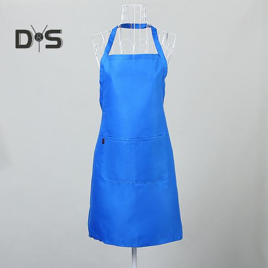 Oilproof Kitchen Apron with Pocket Waterproof Sleeveless Grease Resistant Cooking Apron for Baking