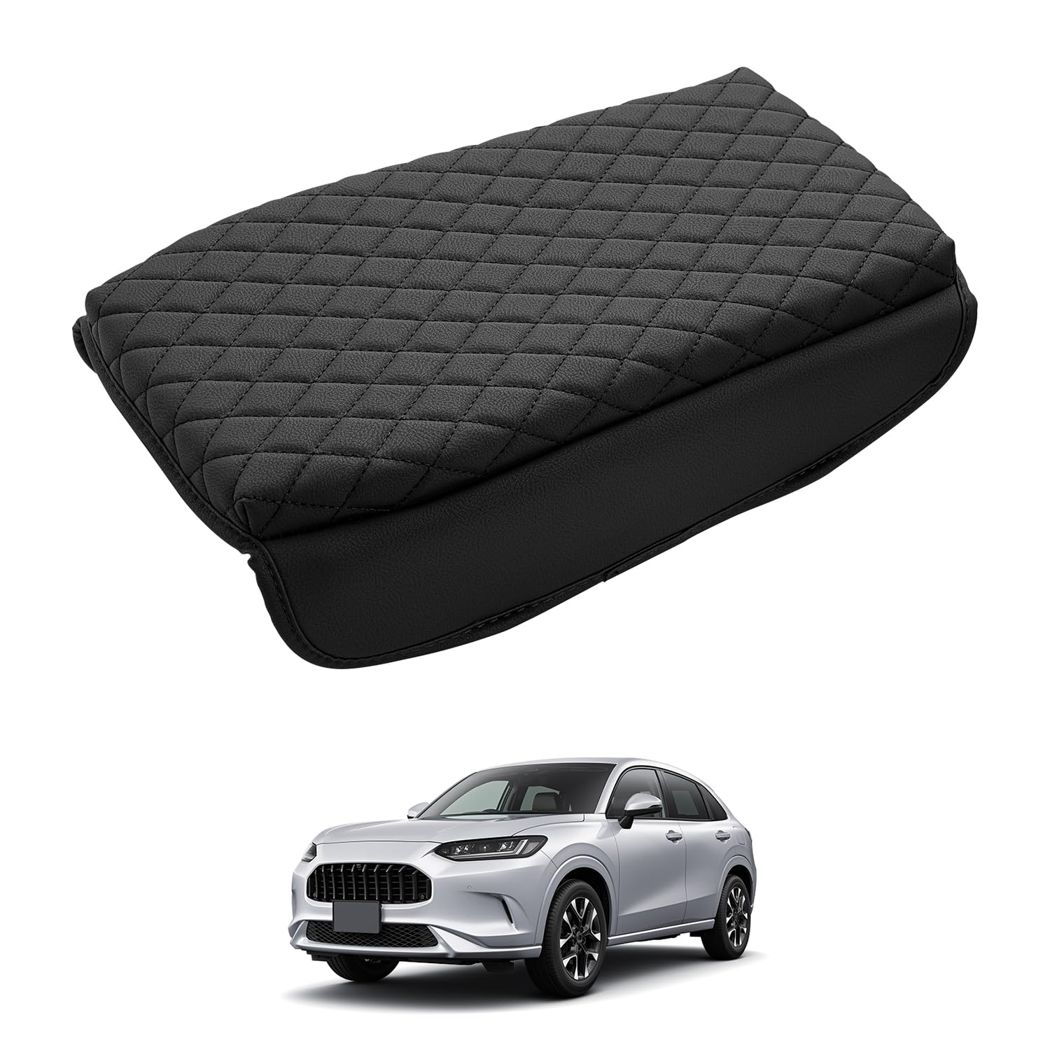 

Cartist Honda ZRV RZ1/2/3/4/5/6 Armrest Cushion 2023-Present Armrest Pad Cross Stitch Pattern Console Box Honda ZRV