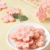 5pcs/set New Cherry Blossom Biscuit Mold Seal Soft Candy Cranberry Biscuit Mold Flower Shaped Embossed Baking And Cutting Mold