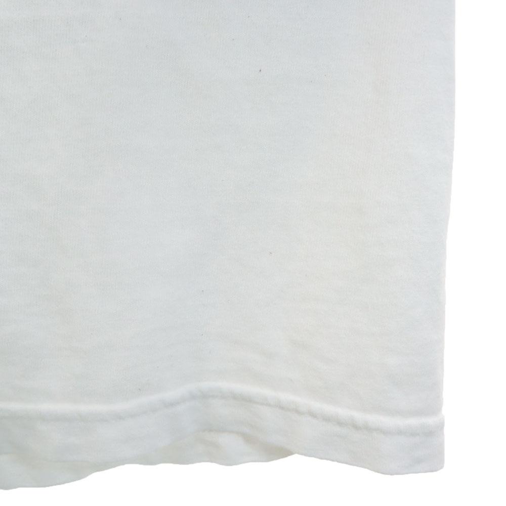 TULTEX 90s Message Print Short sleeve T-shirt XL White system Old vintage Men's Used