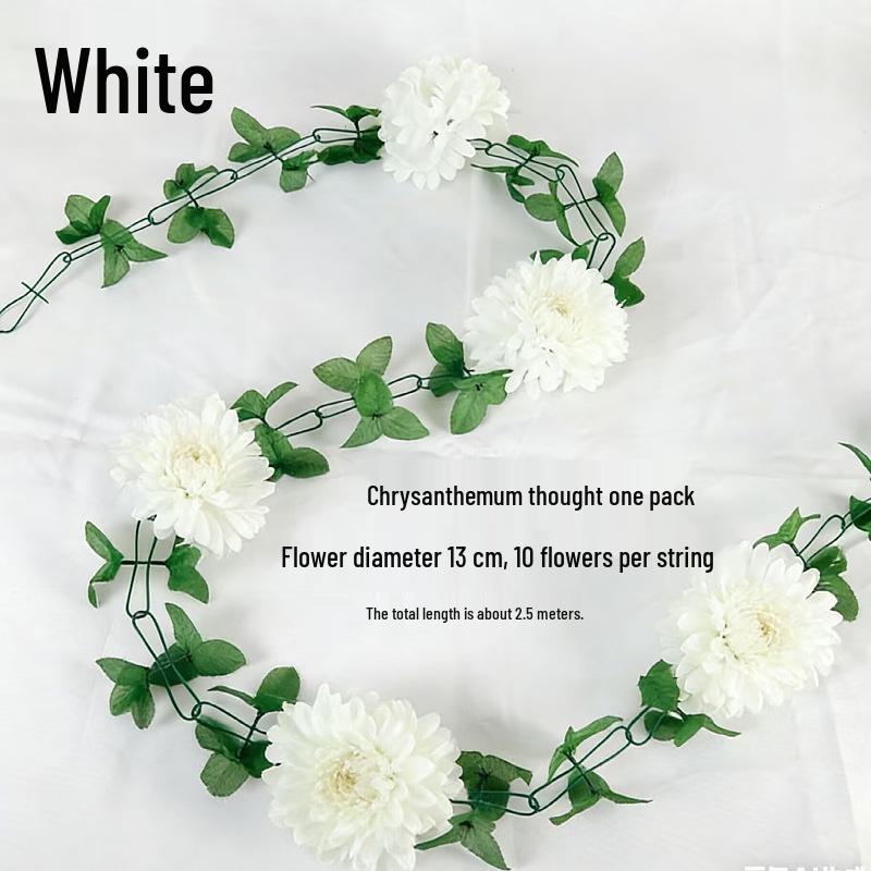 Цветок из ротанга Цинмин: Искусственные цветы для кладбища, Дня поминовения усопших или посещения могил