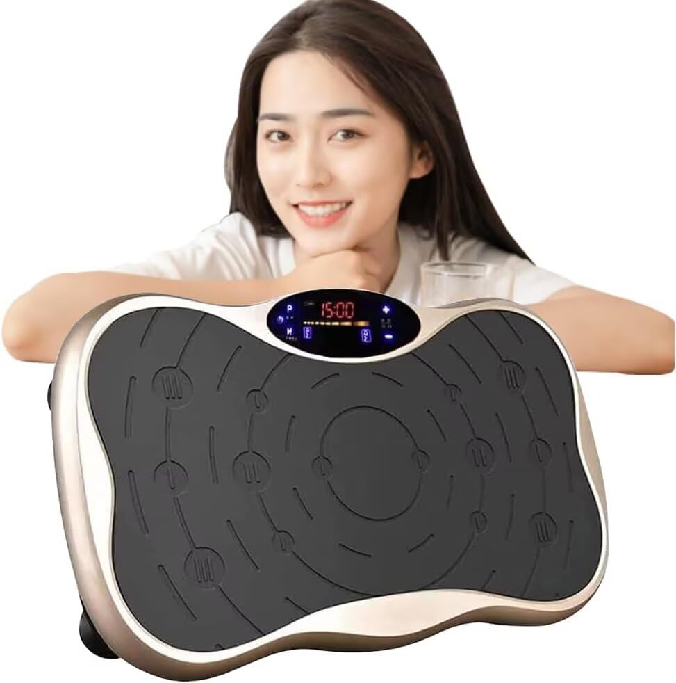 AORTD Vibrating 3D 5 Program 99 Vibration Indoor Exercise Aerobic Core Postpartum Fitness Machine, Vibration, Modes, Settings, Health, Quiet,