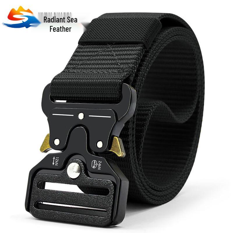 Black Cobra Buckle Tactical Outdoor Belt