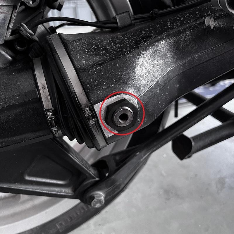 Motorcycle Drive Shaft Nut M20X27 Titanium for BMW K100 K100RT K100RS K75 Cafe Racer Accessories