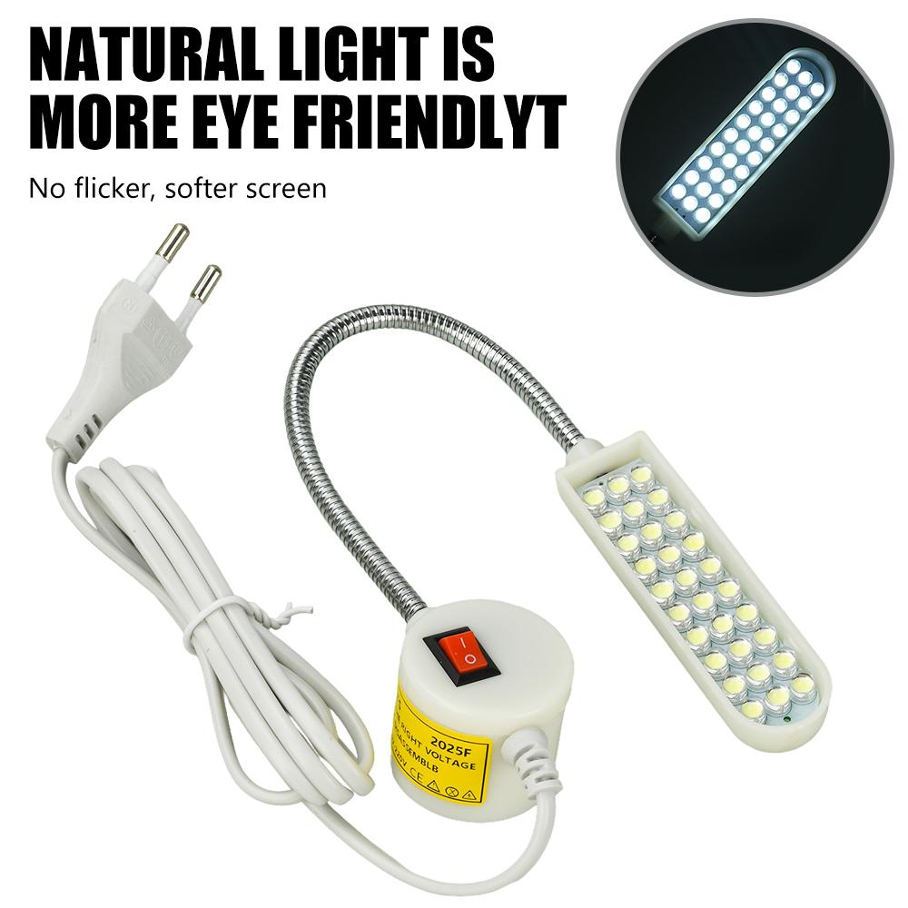 LED Sewing Machine Light, 30-LED Sewing Machine Work Light, Sewing Machine Lamp, Lighting Suitable for Sewing Machines