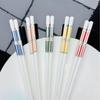 High-Temperature Resistant Luxury Macaron Color Ceramic Chopsticks - Easy To Clean