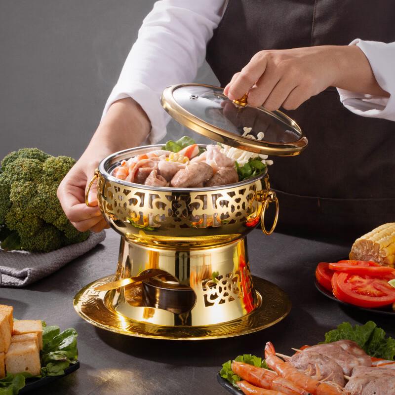 Lilang 304 Stainless Steel Personal Alcohol Hot Pot