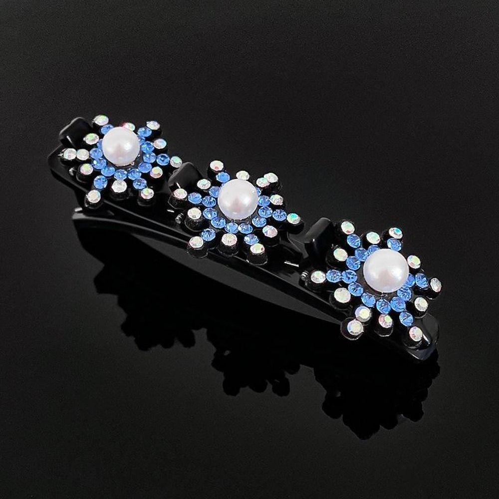 

Twist Clips Zircon Hair Toothed Clips Korean Crystal Hairpins Women Hair Clips Braided Tools