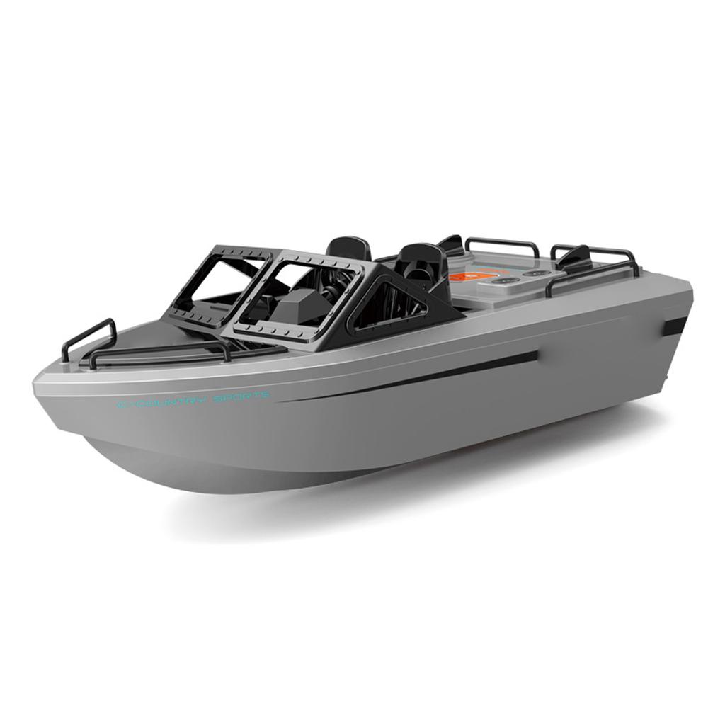 Remote Control Boat, 2.4GHz Water tight Karting Ship with Brushless Motor for Pools and Lakes, Mini Electric Toy for